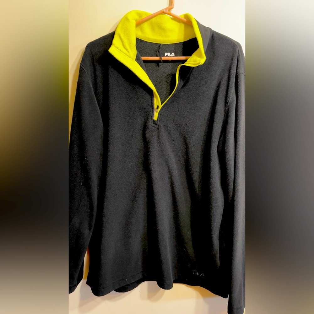 Fila pull over quarter zip